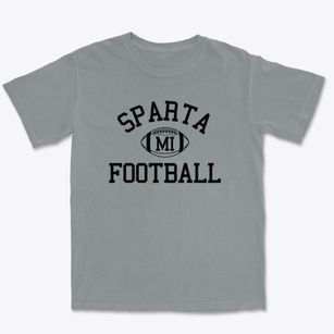 Sparta Michigan Football Premium Heavyweight T-shirt