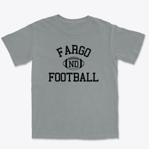 Fargo North Dakota Football Premium Heavyweight T-shirt