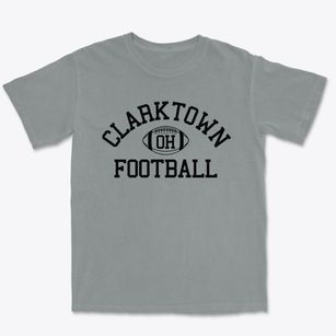 Clarktown Ohio Football Premium Heavyweight T-shirt
