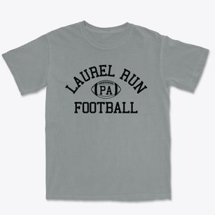 Laurel Run Pennsylvania Football Premium Heavyweight T-shirt