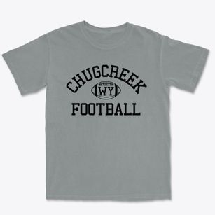 Chugcreek Wyoming Football Premium Heavyweight T-shirt