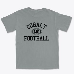 Cobalt Missouri Football Premium Heavyweight T-shirt