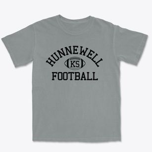 Hunnewell Kansas Football Premium Heavyweight T-shirt