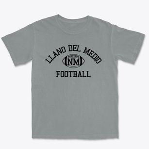Llano Del Medio New Mexico Football Premium Heavyweight T-shirt