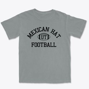 Mexican Hat Utah Football Premium Heavyweight T-shirt