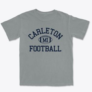 Carleton Michigan Football Premium Heavyweight T-shirt
