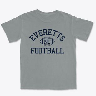 Everetts North Carolina Football Premium Heavyweight T-shirt