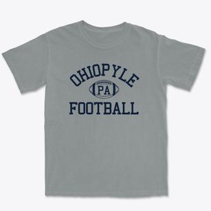 Ohiopyle Pennsylvania Football Premium Heavyweight T-shirt