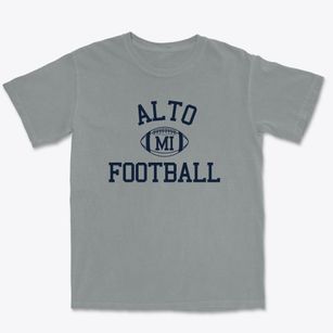 Alto Michigan Football Premium Heavyweight T-shirt