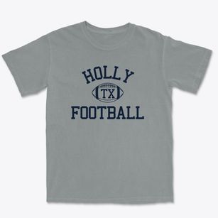 Holly Texas Football Premium Heavyweight T-shirt