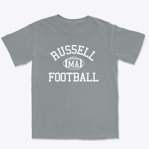 Russell Massachusetts Football Premium Heavyweight T-shirt