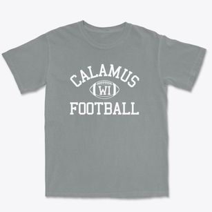 Calamus Wisconsin Football Premium Heavyweight T-shirt