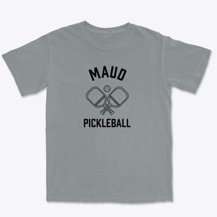 Maud Illinois Pickleball Premium Heavyweight T-shirt