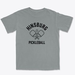 Hinsburg New York Pickleball Premium Heavyweight T-shirt