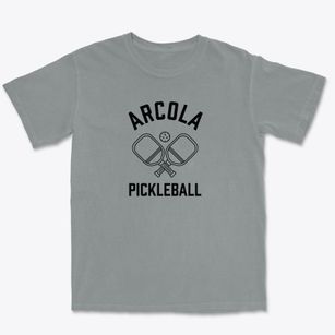 Arcola North Carolina Pickleball Premium Heavyweight T-shirt