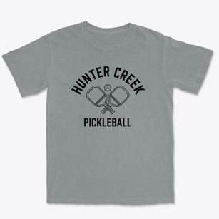 Hunter Creek Oregon Pickleball Premium Heavyweight T-shirt