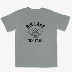 Big Lake Washington Pickleball Premium Heavyweight T-shirt