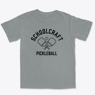 Schoolcraft Michigan Pickleball Premium Heavyweight T-shirt