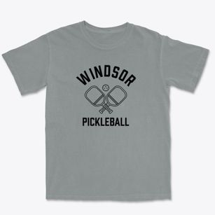 Windsor Massachusetts Pickleball Premium Heavyweight T-shirt