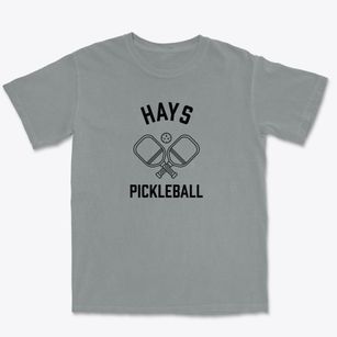 Hays Kansas Pickleball Premium Heavyweight T-shirt
