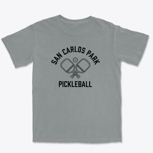 San Carlos Park Florida Pickleball Premium Heavyweight T-shirt