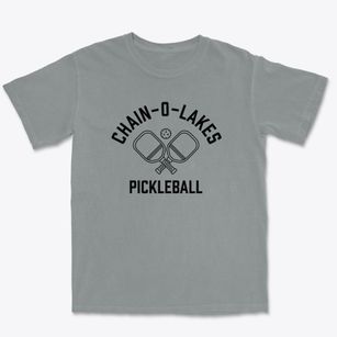 Chain-o-lakes Missouri Pickleball Premium Heavyweight T-shirt