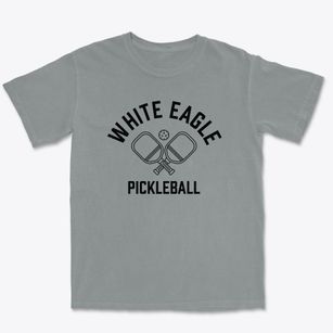 White Eagle Oklahoma Pickleball Premium Heavyweight T-shirt