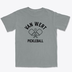 Van Wert Ohio Pickleball Premium Heavyweight T-shirt