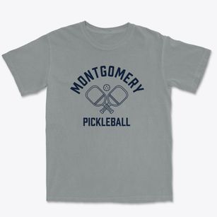 Montgomery South Carolina Pickleball Premium Heavyweight T-shirt