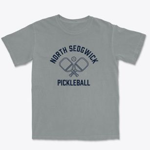 North Sedgwick Maine Pickleball Premium Heavyweight T-shirt