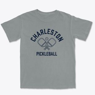 Charleston West Virginia Pickleball Premium Heavyweight T-shirt