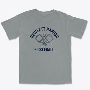 Hewlett Harbor New York Pickleball Premium Heavyweight T-shirt