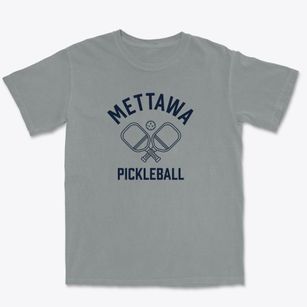 Mettawa Illinois Pickleball Premium Heavyweight T-shirt