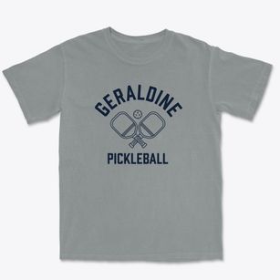 Geraldine Montana Pickleball Premium Heavyweight T-shirt