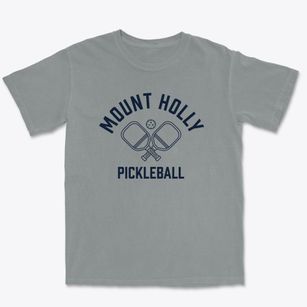 Mount Holly New Jersey Pickleball Premium Heavyweight T-shirt