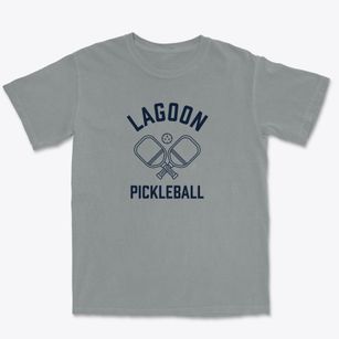 Lagoon North Carolina Pickleball Premium Heavyweight T-shirt