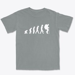  Hiking Man Premium Heavyweight T-shirt