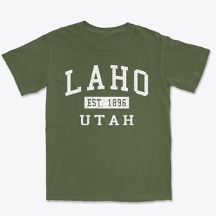 Laho Utah Classic Established Premium Heavyweight T-shirt