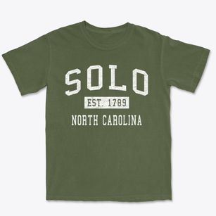 Solo North Carolina Classic Established Premium Heavyweight T-shirt