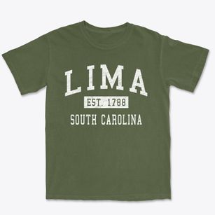 Lima South Carolina Classic Established Premium Heavyweight T-shirt