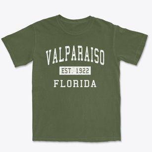 Valparaiso Florida Classic Established Premium Heavyweight T-shirt