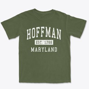 Hoffman Maryland Classic Established Premium Heavyweight T-shirt