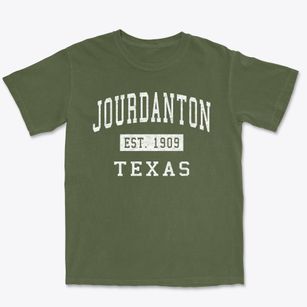 Jourdanton Texas Classic Established Premium Heavyweight T-shirt