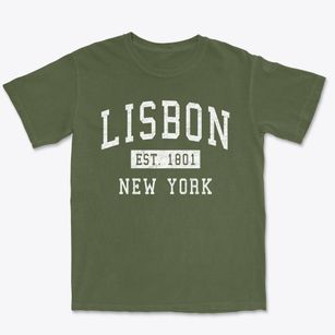 Lisbon New York Classic Established Premium Heavyweight T-shirt