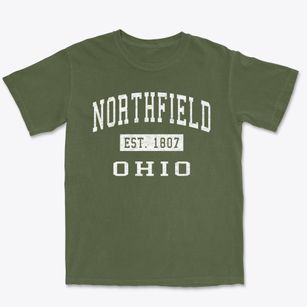 Northfield Ohio Classic Established Premium Heavyweight T-shirt