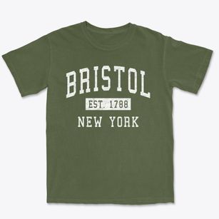 Bristol New York Classic Established Premium Heavyweight T-shirt
