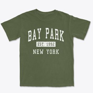 Bay Park New York Classic Established Premium Heavyweight T-shirt