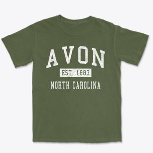 Avon North Carolina Classic Established Premium Heavyweight T-shirt
