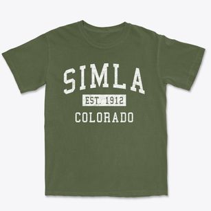 Simla Colorado Classic Established Premium Heavyweight T-shirt