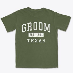 Groom Texas Classic Established Premium Heavyweight T-shirt